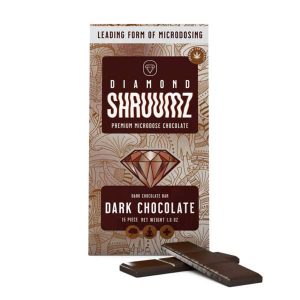 Diamond Shruumz Chocolate Bar Dark Chocolate